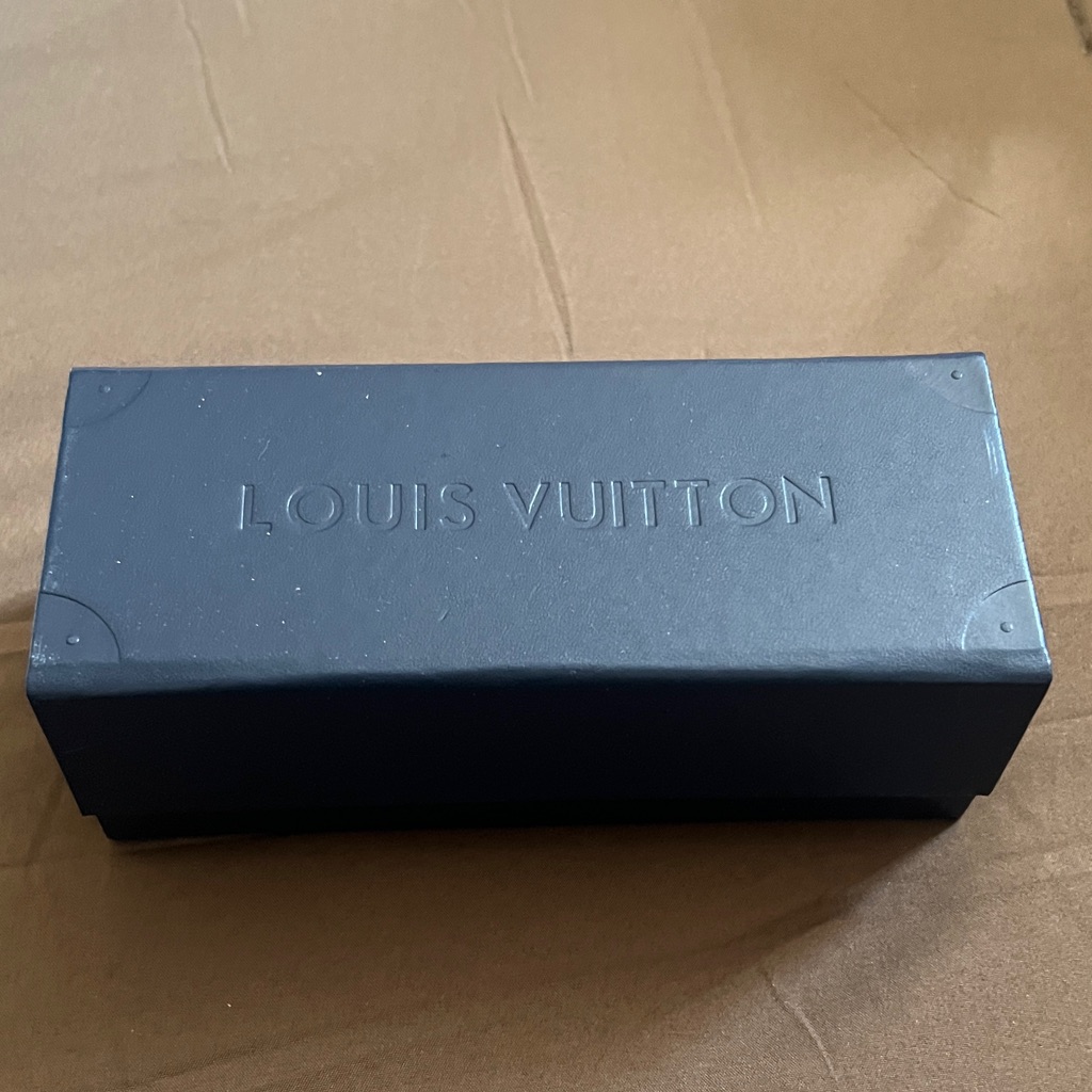 Louis Vuitton Dark Blue Embossed Eyewear/ Sunglasses Box/Case Only